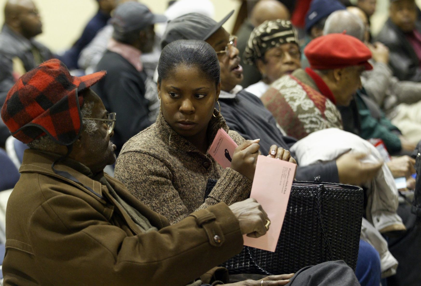 Al Sharpton rally in 2004
